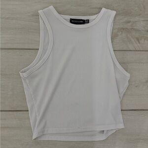 prettylittlething white tank